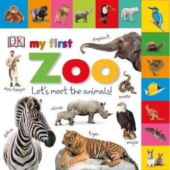 Tabbed Board Books My First Zoo (Board Book)