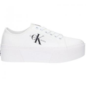 Zapatilhas CALVIN KLEIN FLATFORM 01T TRIPLE WHITE para Mulheres
