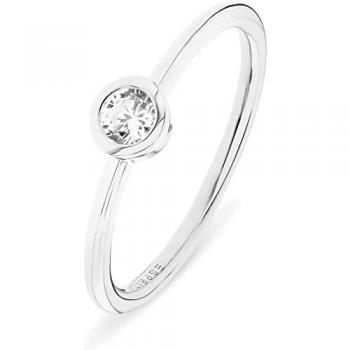 Esprit Silberring ESPRIT Damen-Damenring 925er Silber 1 Farbstein, Zirkonia, synthetisch