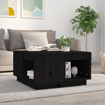 Centro Pino Preto VidaXL 60x61x32,5 cm