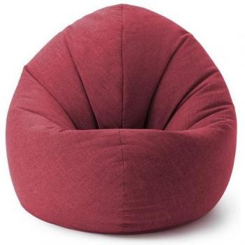 Pouf d'Intérieur Lumaland 90x50 cm Rouge