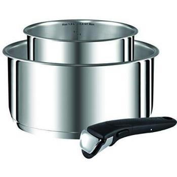 Tefal Ingenio Préférence Inox Lot Casseroles 16/20 cm