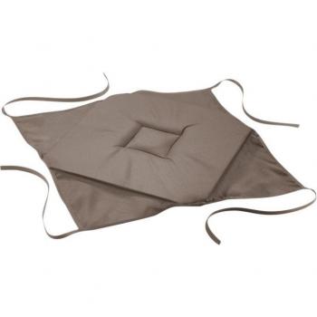 Galette de chaise 36x36cm Taupe