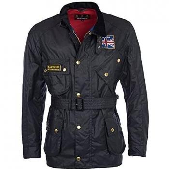 Men's Barbour International Union Jack Wax Jacket