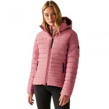 Regatta Kelane 14 Female Hooded Rain‑Shield Insulation Jacket – Dusty Rose