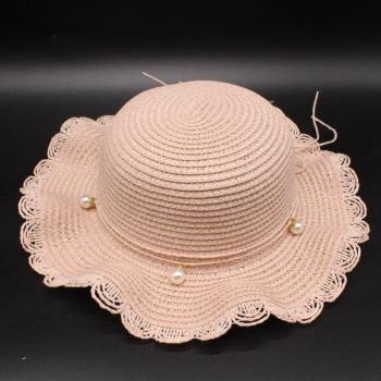 Seioum Panama Hat for Girls