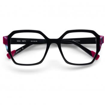 Gaia Women’s Eyeglasses, Black, 52 – Blue Light Block (Frame Only)