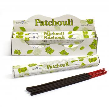 Patchouli Incense Sticks by STAMFORD 20 Sticks x 6 Packs