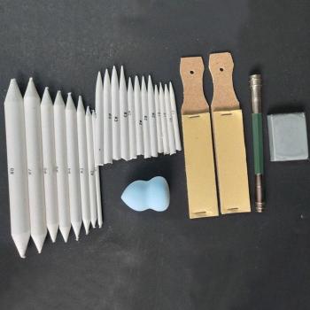 Erasable Charcoal Smudge Tools
