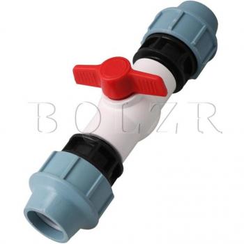 BQLZR 31x9.7x7.8cm T-Handle Shut-Off Valve 40mm Double Lock Ball Valve