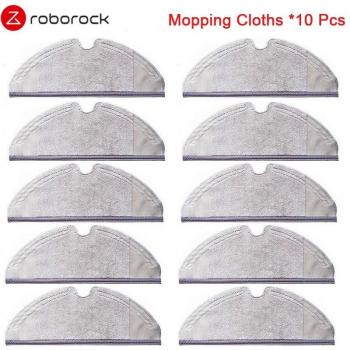 10 Pcs Replacement Mop Cloths for Xiaomi Vacuum Cleaner Gen 2 Roborock S50 S51
