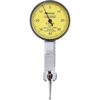 10cm Dial Gauge with Dovetail Rails, 0-40-0 Range, 0.01mm Precision Measurement
