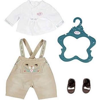 Zapf Creation 828755 BABY born Trachten-Outfit Junge Puppenkleidung für besondere Anlässe und Feste, 43 cm, 5-teiliges Set