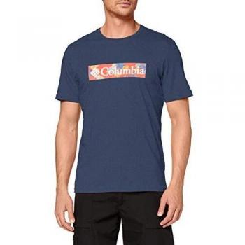 Columbia M Rapid Ridge T-Shirt Graphique Homme Collegiate Navy
