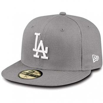 Cappellino Baseball Los Angeles Dodgers New Era Grigio 7 7/8