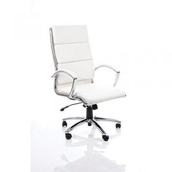 Classic Executive Chair High Back White EX000009 58531DY