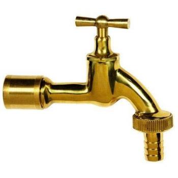 Rubinetto per Tubo in Ottone 1/2