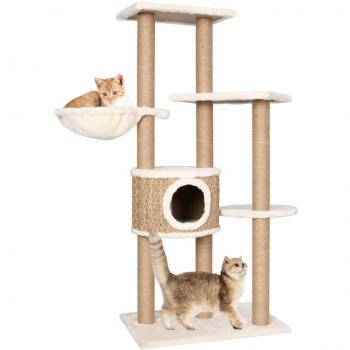 Rascador Vertical VidaXL – Árbol 126 cm, Hierba Marina