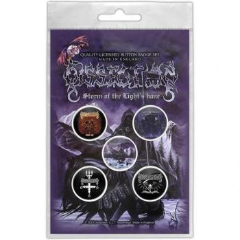 Dissectie Strom Van De Lichten Bane Embleem (Pack van 5) One Size Zwart