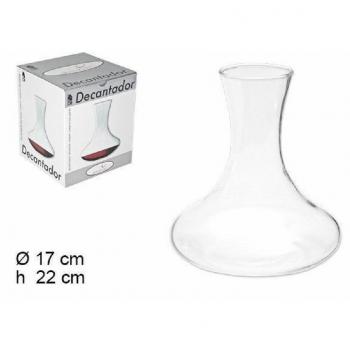 Aireador Sommelier en Frasco de Vidrio Traesio 17x22 cm