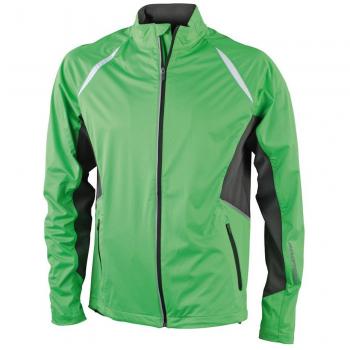 James & Nicholson Menswear JN440 Green Carbon Windproof Sports Outerwear M