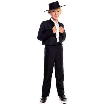 Disfraz de niño Cordobés elegante en negro