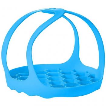 Silicone Egg Holder & Steam Trivet for Instant Pot 6–8 Qt