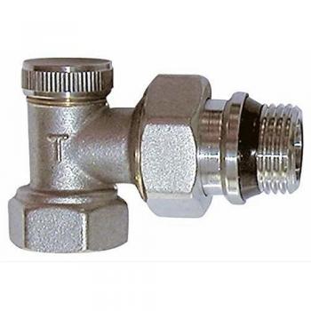 THERMADOR Coude de réglage 3/4 nickelé – Robinetterie radiateur