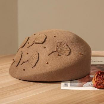 Boinas de Llano para Mujeres, Sombreros de Otoño e Invierno