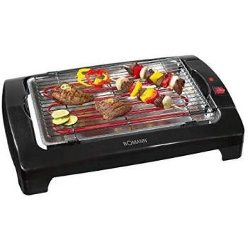 Indoor‑Outdoor Grill Bomann – 2000 W Schwarz