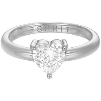 ESPRIT Ring „Valetins Special“ 2016, 925‑Silber, Zirkonia‑Glitzer