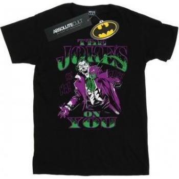 T‑shirt enfant DC Comics L’Humour est sur Vous noir