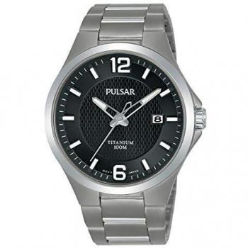 PS9613X1 Pulsar Titanium Men's Quartz Analog Watch
