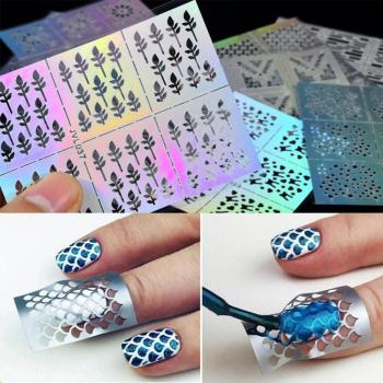 Cuadro de Uñas 8*6 cm Plantilla Decorativa