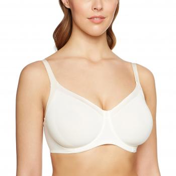 DIM Seamless Support Bra White 95