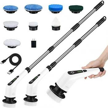 Brosse de Nettoyage Électrique avec 8 Têtes
