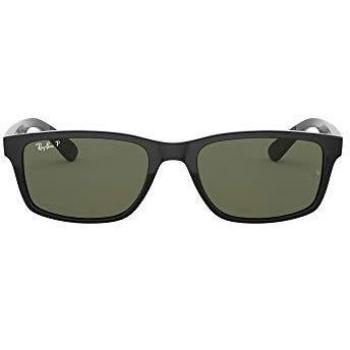 Ray-Ban RB4234 Unisex Sonnenbrille, Schwarzgestell, Polarized Gläser 601/9A, Large