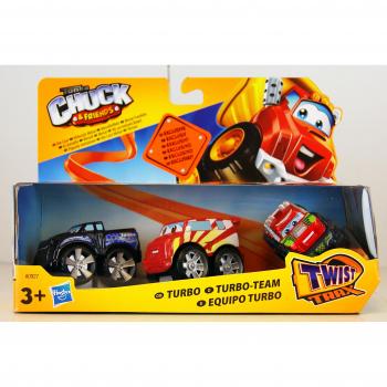 Chuck & Friends von Hasbro – 3‑Pack – Turbo Team