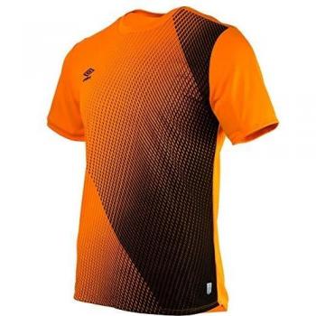 Umbro SILO Training Tee, Naranja (Turmeric/Black Grn), L