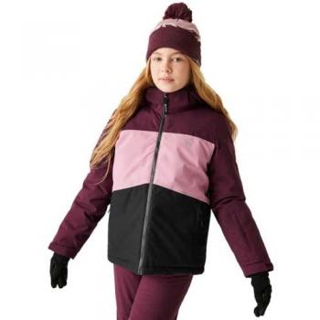 Kids’ Dare2B SnowVibe 7–8 Y Waterproof Ski Top – Pink / Pink