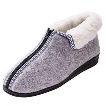Dames Luxe Wol Pantoffels Pédiconfort