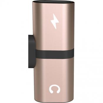 Convertidor de audio y carga para iPhone, Adaptador de doble puerto para iPhone 11 PRO MAX XS XR X 8 Plus