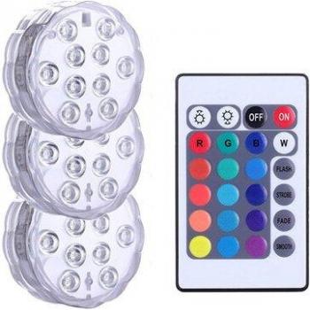 Batteriebetriebene mehrfarbige Unterwasser LED Lampe