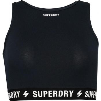 Blu Scuro Superdry Canotta da Tirocino XXS Femminile