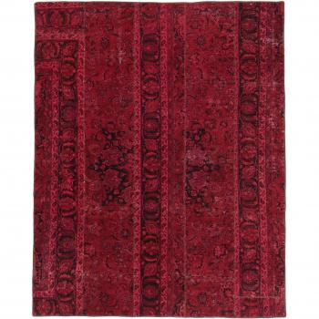Tapis Patchwork Iranien 200x250 Fait Main