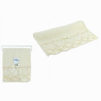 Asciugamano Bagno Viso 48x93 cm 180gr Beige Chiaro