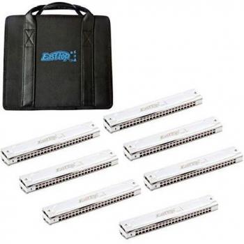 Easttop 24 trous professionnel diatonique accordéon chromatique T2415D orgue à bouche instrument de musique