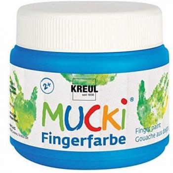 MUCKI Fingerfarbe Blau 150 ml