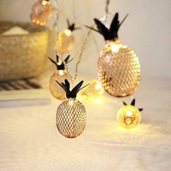 Luminous Pineapple Delight – Mección 3M 20LED Indoor Garland
