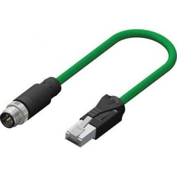 Rs Pro 2 m konfektioniertes Kabel, M12 RJ45, UTP, 4-a